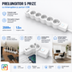 Imagine Prelungitor 5 prize 1.5M CP intrerupator 3x1.5 2xUSB 1xUSB-C
