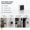 Imagine Intrerupator Simplu IP54 Aparent STARKE ST00235 Gri