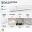 Imagine Corp iluminat LED aparent 20W STARKE 60cm 4000k 2000lm IP20 ST01548
