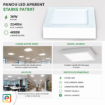Imagine Panou LED Aparent Patrat 36W 4000K STARKE ST00385 3240lm 40x40cm IP20