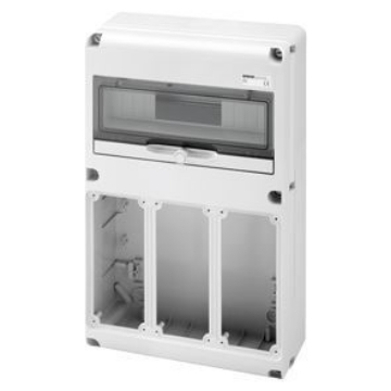 Tablou organizare santier Gewiss Q-DIN 3 prize interblocabile SBF 14 module IP65 GW68010N