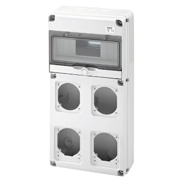 Tablou organizare santier PT Gewiss 10 Module 4 locuri prize 16/32A GW68003N
