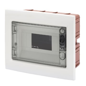 Tablou electric Gewiss 8 module montaj incastrat IP40 GW40604