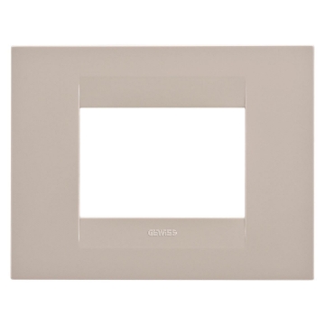 Rama decorativa Gewiss Chorus Geo 3 module canepa GW16403TC