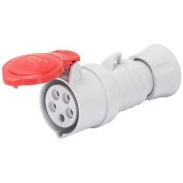 Priza industriala Gewiss mobila 3P+N+E, 16A, 400V, 6h, IP44, GW62009H