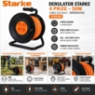 Imagine Prelungitor 50m pe Tambur STARKE ST00168 4 Prize 3x2.5mm cu Impamantare