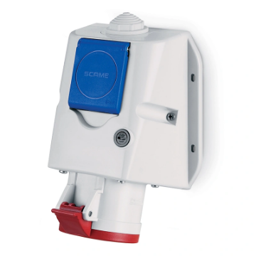Priza industriala COMBI SCAME OPTIMA 32A 3P+N+E Schuko 346-415V 6h IP44/IP54 513.3257-DF
