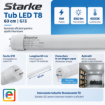 Tub LED Starke 10W T8 G13 850LM lumina rece ST00401