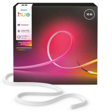 Banda LED smart exterior PHILIPS Hue OmniGlow 10m 30W 2100lm RGBICW IP67