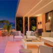 Imagine Banda LED smart PHILIPS Hue OmniGlow exterior 5m 30W 2100lm RGBICW IP67