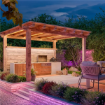 Imagine Banda LED smart PHILIPS Hue OmniGlow exterior 5m 30W 2100lm RGBICW IP67