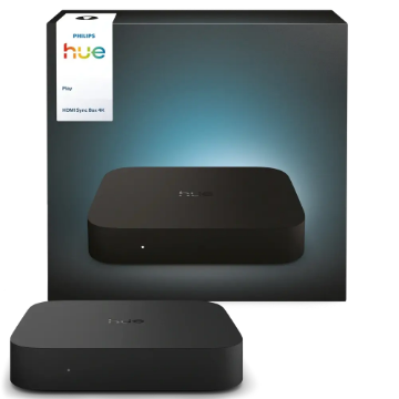 PHILIPS Hue Play HDMI Sync Box 4K Home Theater 60Hz negru
