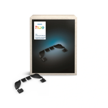Suport banda LED smart PHILIPS Hue Play Gradient Lightstrip Pro kit montare pentru TV