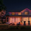 Imagine Instalatie lumini smart PHILIPS Hue Festavia Curtain 250 LED 1.35x2m RGBIC IP54