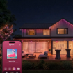 Imagine Instalatie lumini smart PHILIPS Hue Festavia Icicles 250 LED 8.5m RGBIC IP44