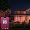 Imagine Instalatie lumini smart PHILIPS Hue Festavia Net 250 LED 1x3.5m RGBIC IP44