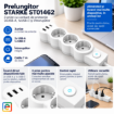Prelungitor 7m STARKE ST01462 3 prize intrerupator 2xUSB-A 1xUSB-C 3x1.5mm CP alb