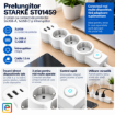 Prelungitor 1.5m STARKE ST01459 3 prize intrerupator 2xUSB-A 1xUSB-C 3x1.5mm IP20 alb
