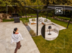 Imagine Camera supraveghere smart PHILIPS Hue Secure 2K Black cu baterie IP65