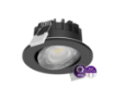 Imagine Spot LED incastrat PHILIPS Ledinaire Clear Accent RS071B 5S 60D PSR PI6 6W 3CCT 550lm negru IP65 IK03