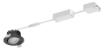 Imagine Spot LED incastrat PHILIPS Ledinaire Clear Accent RS071B 5S 60D PSR PI6 6W 3CCT 550lm negru IP65 IK03