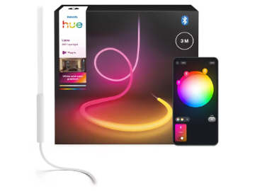 Instalatie lumini smart PHILIPS Hue Liane 360 3m 45W 2250lm RGBICW IP20 cu greutate inclusa