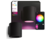 Imagine Aplica LED smart exterior PHILIPS Hue Muscari 4.2W 400lm RGBICW IP44 negru