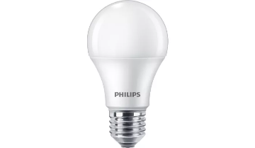 Imagine Bec LED Philips CorePro E27 10W (75w) 1055LM A60 lumina rece