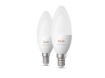 Imagine Set 2 becuri LED smart PHILIPS Hue White and Color Ambiance B39 E14 2x3.7W 2x500lm RGBW IP20