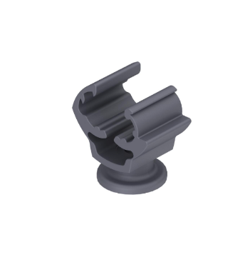 Suport conductor OBO 177 20 M8 Rd 0.8-1cm H 2cm gri 5207444