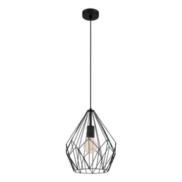 Imagine Pendul living Eglo Carlton Black 49257 otel negru