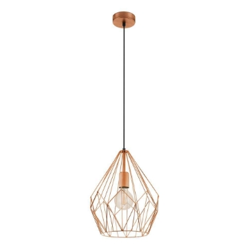 Pendul living Eglo Carlton Copper 49258 otel cupru