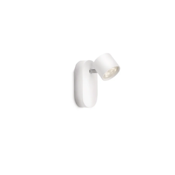 Imagine Spot LED Philips Star 4.5W 170lm White aluminiu alb