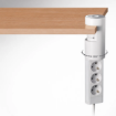 Imagine Priza verticala 360 fixa STARKE 3 prize 2xUSB-A 1xUSB-C touch alb 1.8m IP20 ST02605