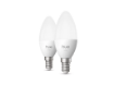 Imagine Set 2 becuri LED smart PHILIPS Hue White E14 B39 3.9W 470lm 2700K IP20