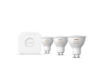 Imagine Starter kit Philips Hue White and Color Ambiance 3 becuri GU10 4.2W RGBW Bridge IP20