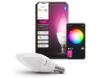 Imagine Bec LED smart PHILIPS Hue E14 B39 3.7W 500lm RGBW 1000-20000K Chromasync IP20