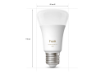 Imagine Set 3 becuri LED smart PHILIPS Hue E27 A60 6W 810lm White Ambiance 1000-20000K