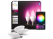 Imagine Set 3 becuri LED smart PHILIPS Hue E14 B39 3.7W 500lm RGBW Chromasync 1000-20000K IP20